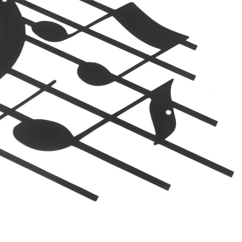 Music Notes Wall Decor Metal Music Notes Wall Music Theme Note Decor Hanging Sign Wall Hanger for Home Living Room Art