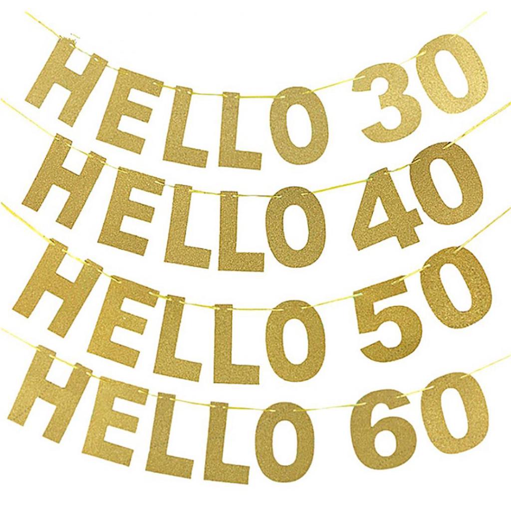 Oh Baby Baby Shower Garland Bunting Banner for Party Wall Stylish Decorations Sparkly Golden Glitter Letters Bunting Balloon Red