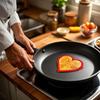 Egg Ring Mold Heart Pancake Ring Heart Mold Silicone Non-stick Griddle Cake Mould Shapers Makes Perfect Shaped Egg