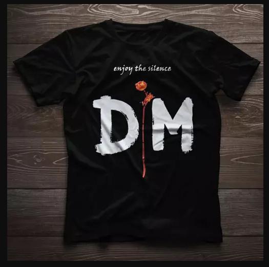 Depeche Mode Enjoy The Silence T-shirt size S-5XL Unisex T-Shirt S