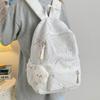 Japanese niche ins schoolbag high value large capacity girls versatile commuter backpack junior high school student schoolbag