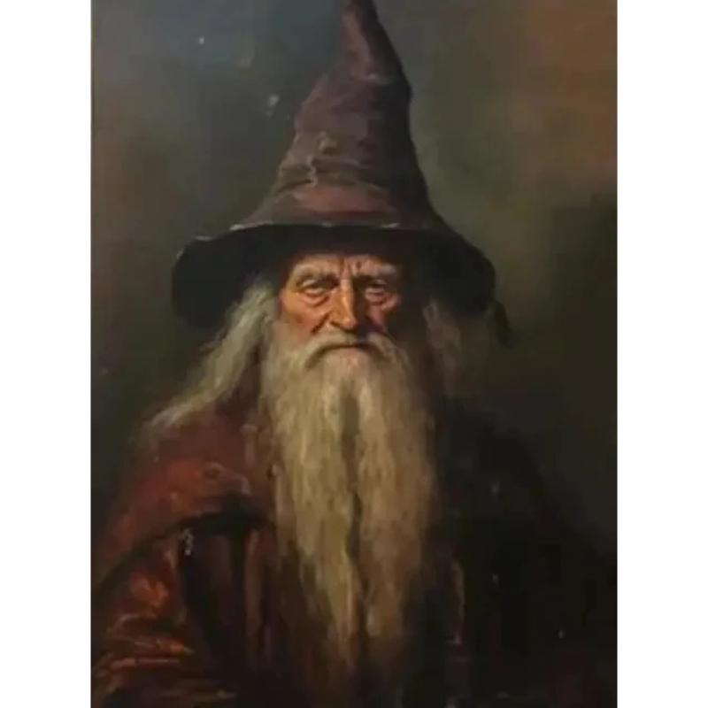 Retro Gothic Wizard Witches Portrait Poster Print Dark Magic Academy Character Canvas Painting Prints Halloween Wall Art Home Decor