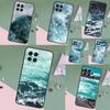 Blue Ocean Waves Sea Case For Samsung Galaxy M32 M12 M52 M15 M35 M55 M31 M56 M36 M16 M06 M13 M33 M53 M14 M34 M54