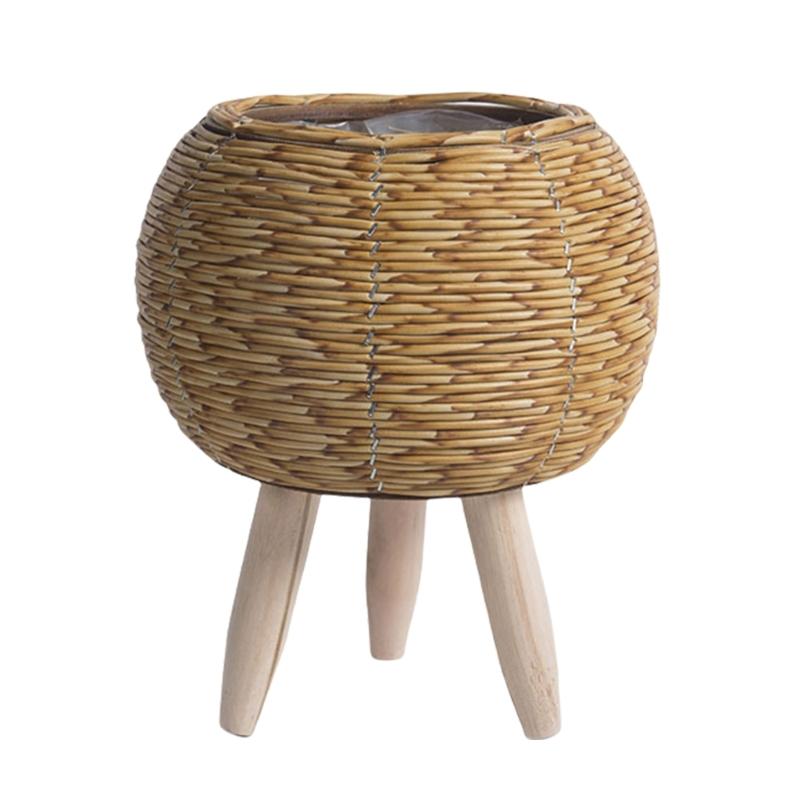 Rattan Plant Basket Indoor Handwoven Plant Pots for Planter Flowers Pots Plant Pots Decorations Laundry Basket Dropshipping
