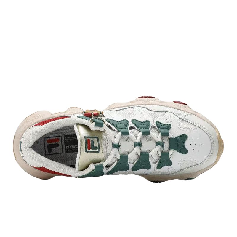 New FILA Jagger Low Top Casual Shoes Women's White F12W442135FWL