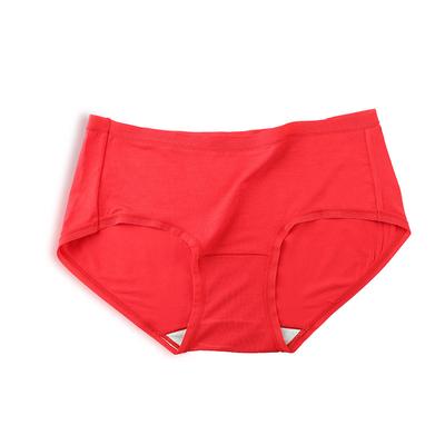 Modale Unterwäsche, antibakterielle Damenunterwäsche, bequeme Unterwäsche mit mittlerer Taille, atmungsaktive Slips