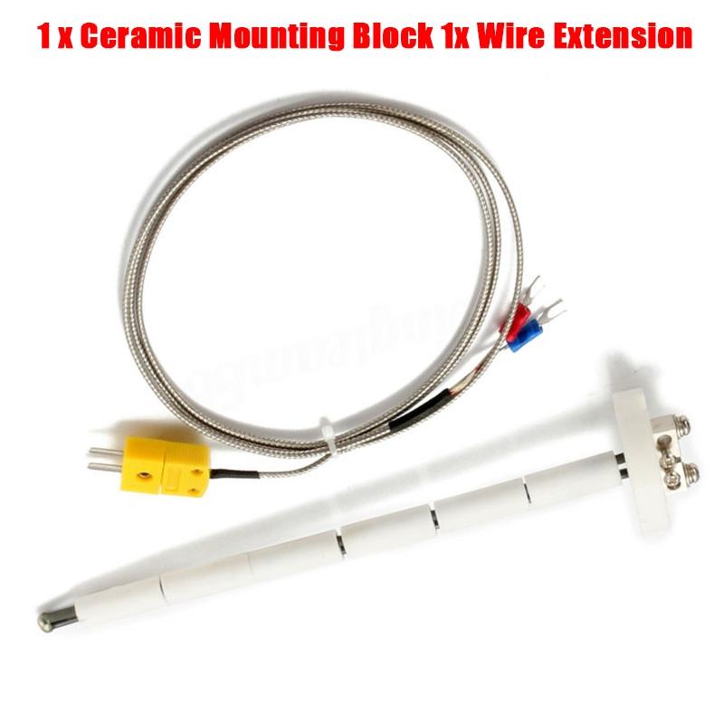 Block Thermocouple Ceramic Kiln Probe F/C 11G High K-Type