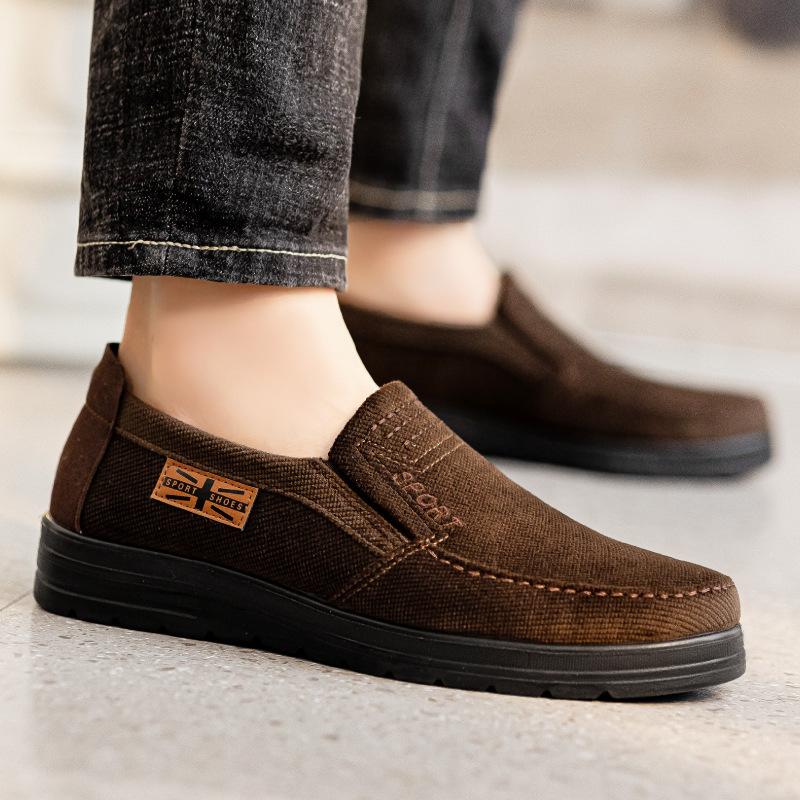 Canvas Casual Shoes for Men Lace-up Breathable Sneakers Male Flats Shoes Fashion Board Footwear Vulcanized Shoes Tenis Masculino