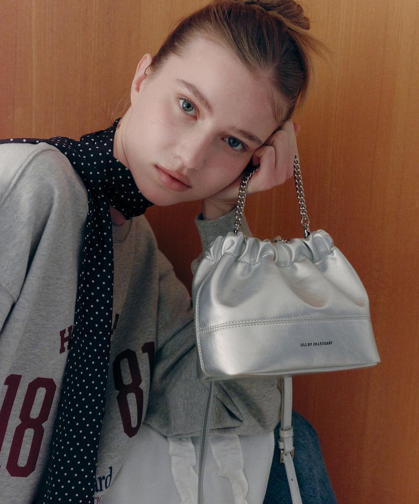 Jill By Jillstuart [Danish] Shirred Bucket Bag - 2 Colors