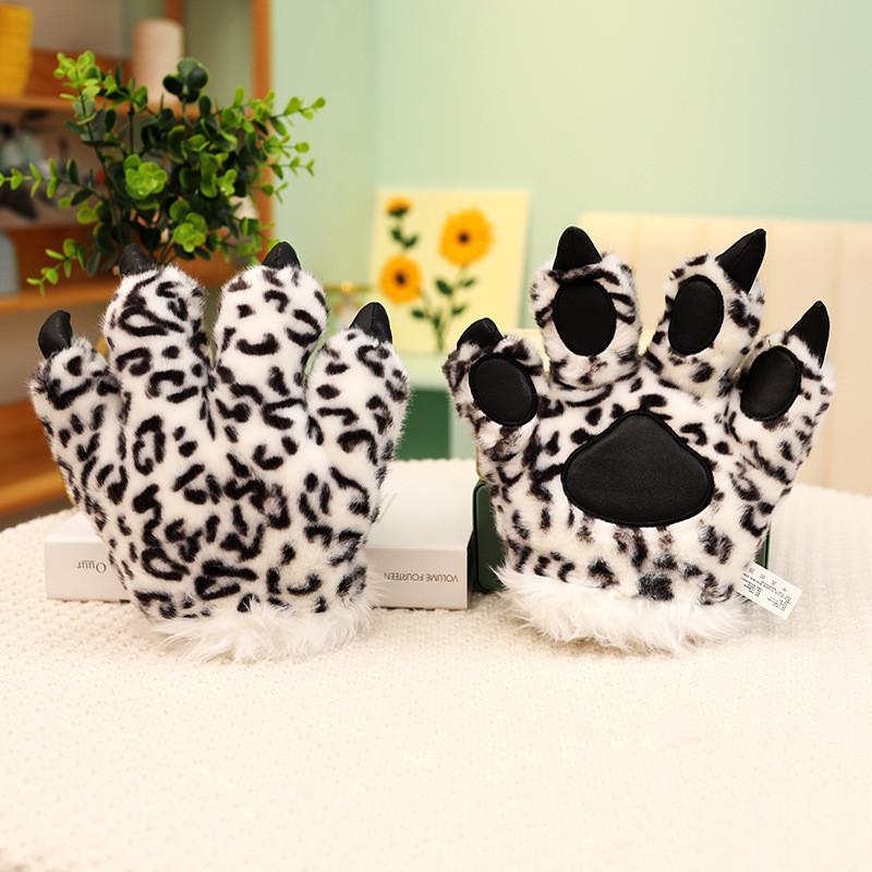 Plush Tiger Tail Animal Toy Cute Dinosaur Plushie For Kids Playroom Decor