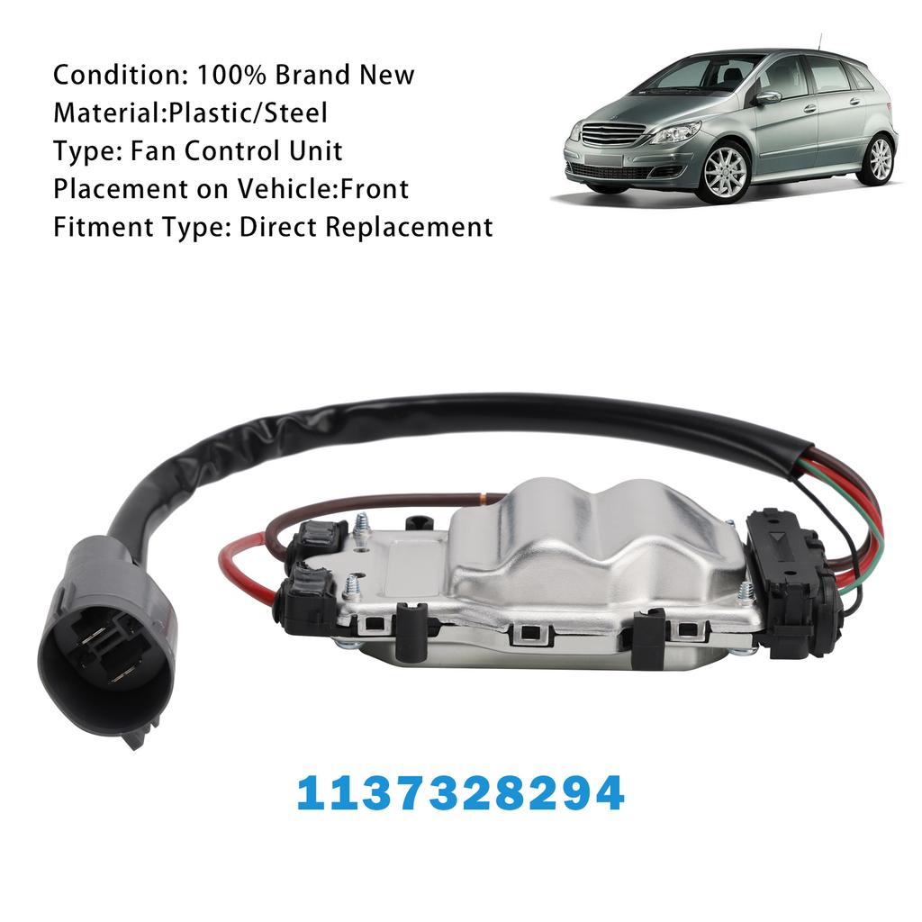 Radiator Fan Control Module For Mercedes-Benz W169 W245 1137328294