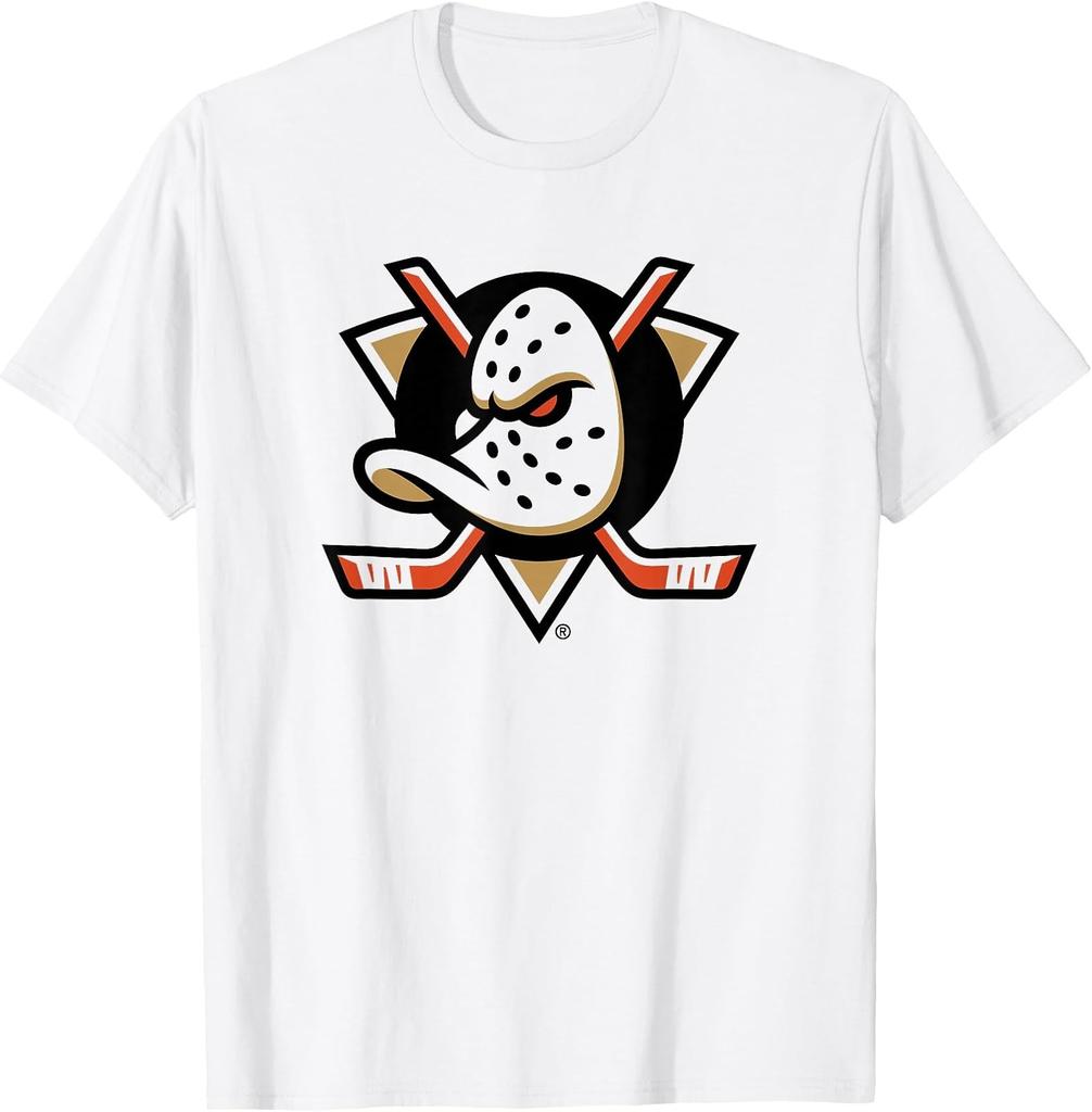 Anaheim Ducks Official White Graphic T-Shirt for Fans