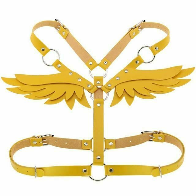 Angel Wings Body Harness 16 Colours Fetish Clothing Clothing