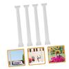 CAXUSD 4-Piece Roman Column Model, White Roman Column, Column Planter, Pillar Sculpture, Garden Roman Column Statue, Aquarium Roman Column, Roman Colu