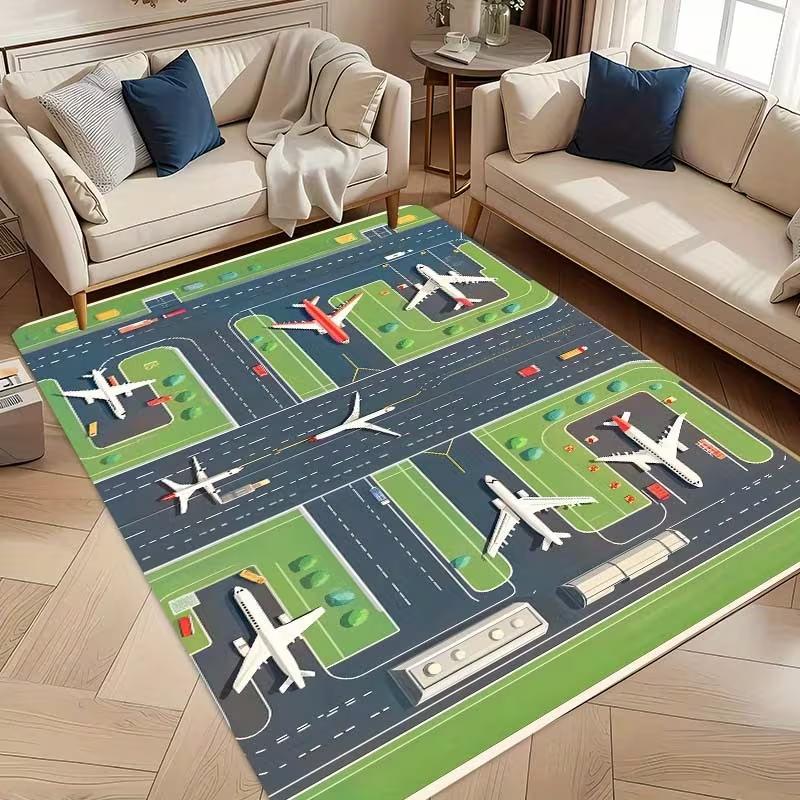 Teddy Bear HD Printed Carpet, Kitchen Rugs, Yoga Mat, Non-Slip Bathroom Mats Absorbent Rug for Bathroom, Living Room Entrance