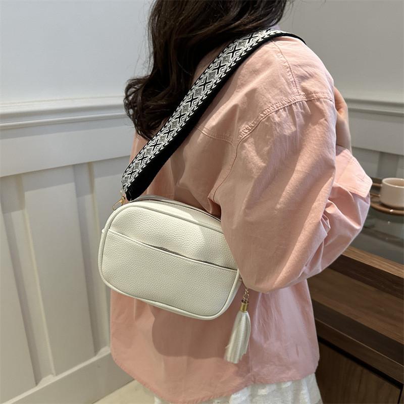 Fashionable Pu Leather Small Square Bag For Women Trendy Street Style Crossbody Bag