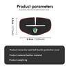 BHBD3 Car Seat Belt Buckle Cover Leather Protector Anti-collision Case For Skoda Kodiaq Fabia Kamiq Karoq Octavia 2 3 Rapid Scala