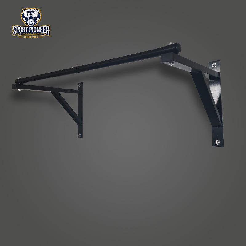Wall-Mounted Indoor Pull-Up Bar & Punch Training Rack with Rings
