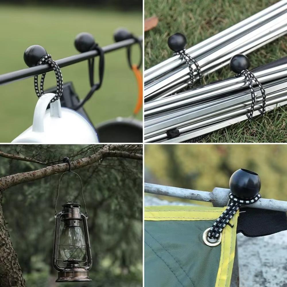 10 Stück 10-30CM Planenbefestigungswerkzeug Mehrzweck Elastisches Band Krawatte Vordach Bungee-Seile