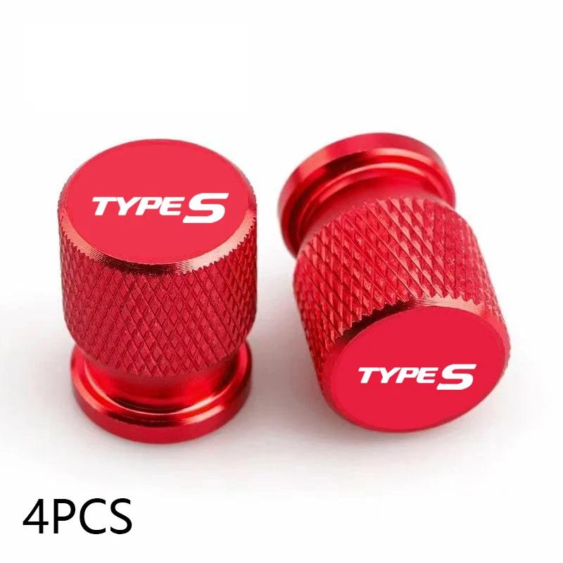 

For TYPE S 4PCS Car Wheel Tire Valve Core Cap Stem Valve Cap Airtight Cover армия зеленый