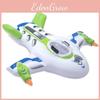 Children's Inflatable Ride-on Watercraft Baby Ship Floating Water Cushion Swimming Ring Infant Floating Bed 150*140cm Pvc Material