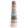 Mushie Stacking Cups Baby Toy, 8 Pieces