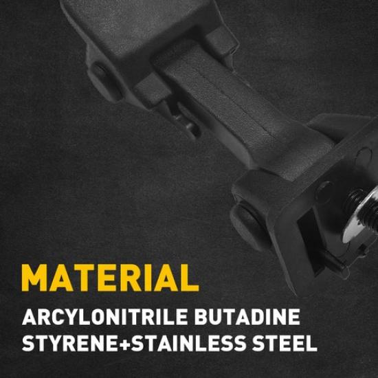 Front Hood Catch Lock Latch P Kit Brackets For JEEP Wrangler JK 2007-18 Pair