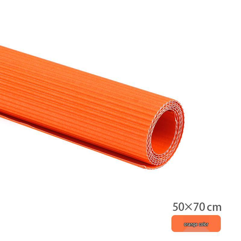 A4 Color Corrugated Paper for Kindergarten DIY Crafts - Thickened 3D Color Paper for Students
