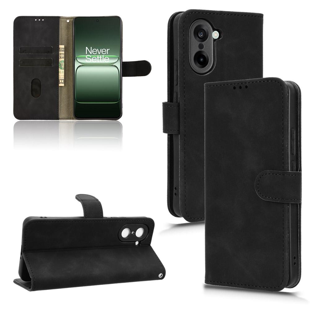 For OnePlus Ace 5 Racing 5G Leather Case Skin Feel Anti Drop Wallet Flip Phone Cover