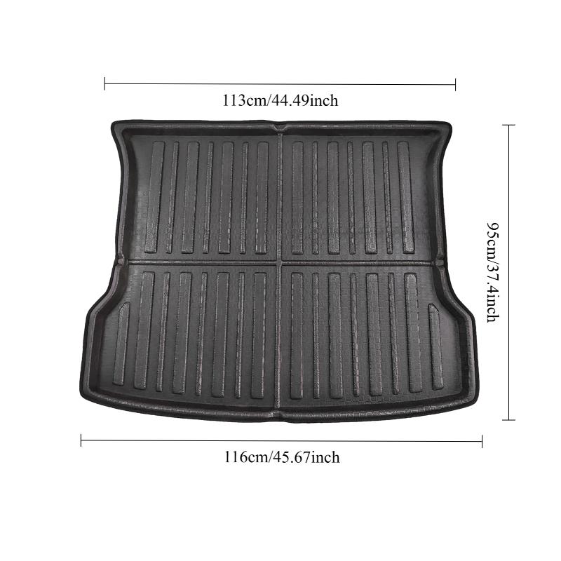 For Xpeng G6 2023-2026 Trunk Mats All Weather Front Rear Cargo Liner Mat Foot Pads Accessories Interior Retrofit Parts