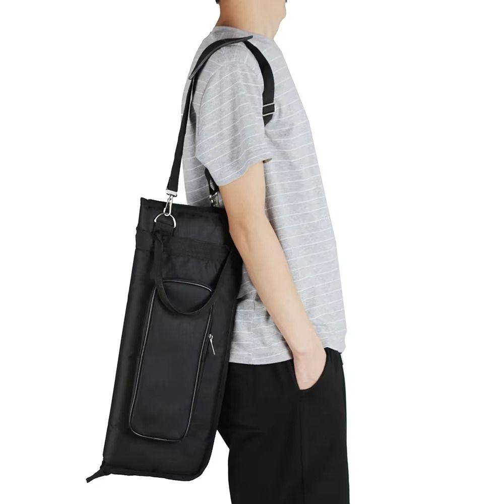 Big Capacity Drumstick Storage Bag Oxford Cloth Percussion Sticks Bag Drum Stick Handbag  Jazz Drum