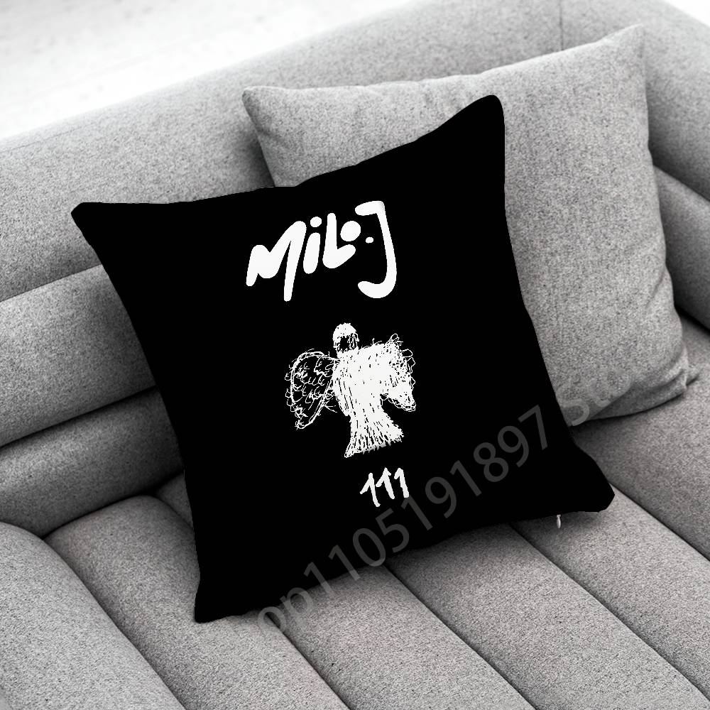 M-Milo J La Vida Era Mas Corta 111 Throw Pillow Case For 50cm 30cm 55cm 45cm 40cm Square Bed Pillowcase Cover
