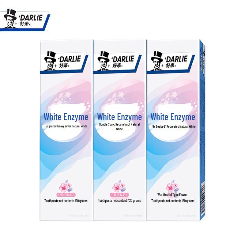 Darlie White Enzyme Ylang Ylang Pear Blossom Toothpaste