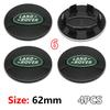 4Pcs 62mm For Land Rover Car Styling Car Wheel Center Hub Cap Covers Badge Range Rover L322 L405 Freelander Discovery SVR Evoque SA1