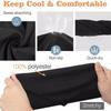 Summer Breathable Quick Drying Neck Gaiter Scarf Face Mask Sun Protection Bandana Ear Hanging Headwear Neckerchief