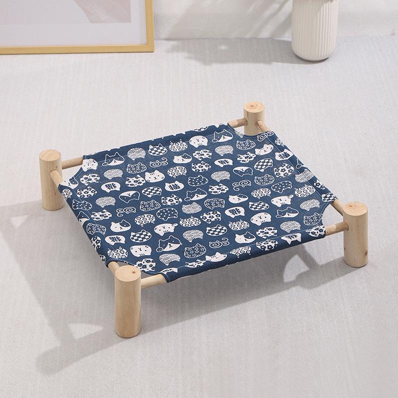 Letto da campo per animali domestici Letto per cani Universale per quattro stagioni Letto per gatti Smontabile e lavabile Cuccia estiva per gatti Articoli per animali domestici