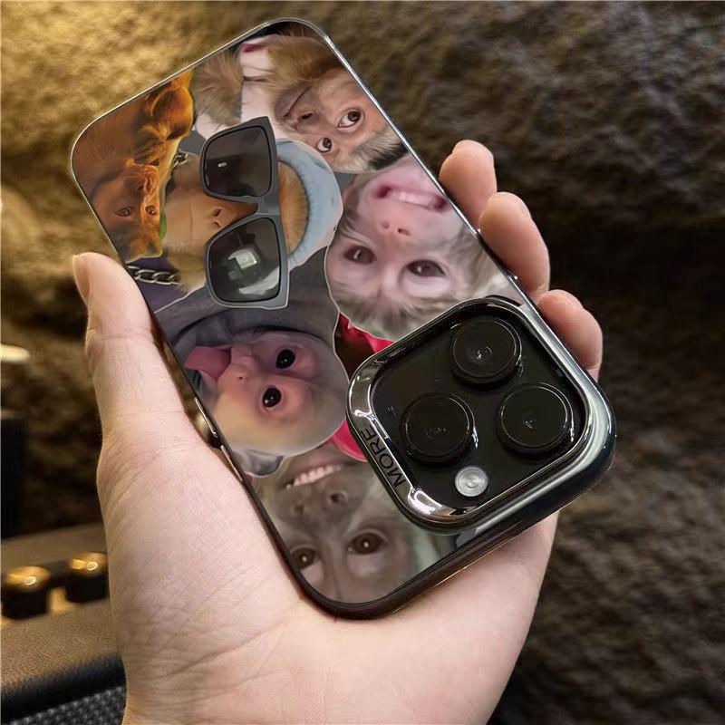 New Creative Monkey Pattern Case For Samsung Galaxy A26 A36 A56 A25 A35 A556 A34 A54 A53 S25 S24 Ultra S23 FE S22 S21 Plus Cover