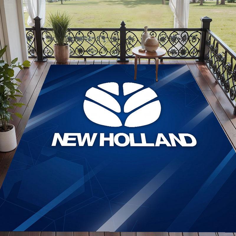 Weicher Bodenteppich New Holland Muster Teppich Dekorationsmatte Für Heimzimmer Dekoration