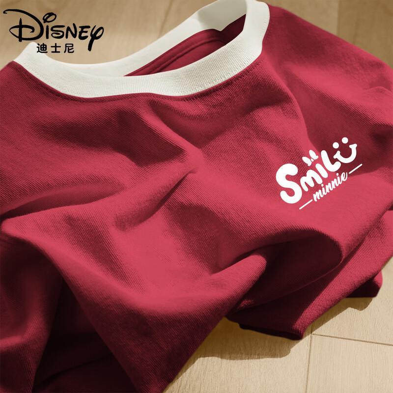 Disney Girls' Summer Loose Short-Sleeve T-Shirt