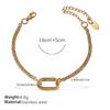 Personalized Natural Stone Pearl Love Hollow Bracelet Versatile Oil Drop Red Pepper Stainless Steel Croissant Bracelet