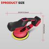 8500RPM Electric Polisher 6Gears Cordless Car Polisher Auto Electric Waxing Sanding Power Tool For 18v Battery Pin