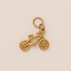 Retro Stainless Steel Floral Charm Pendant - DIY Jewelry Making Accessory for Necklace Earring Bracelet Keychain Hanging Decor