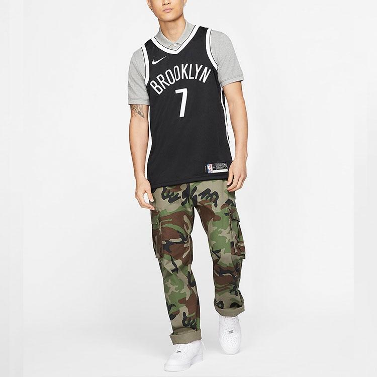 Nike NBA Team limited Jersey SW Fan Edition Brooklyn Nets Durant No. 7 Black Men's 864459-018
