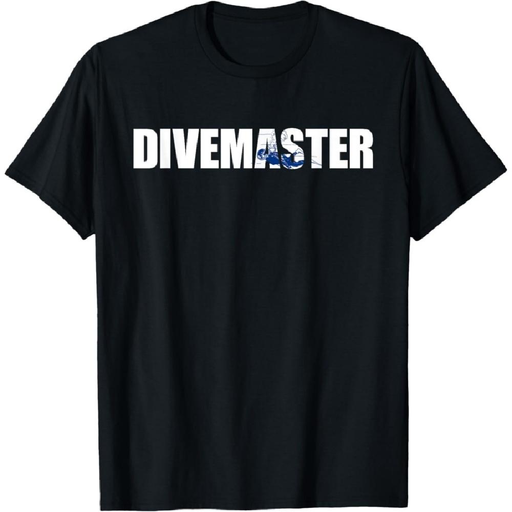 Divemaster Scuba and Free Diver Awesome T-Shirt T-Shirt S