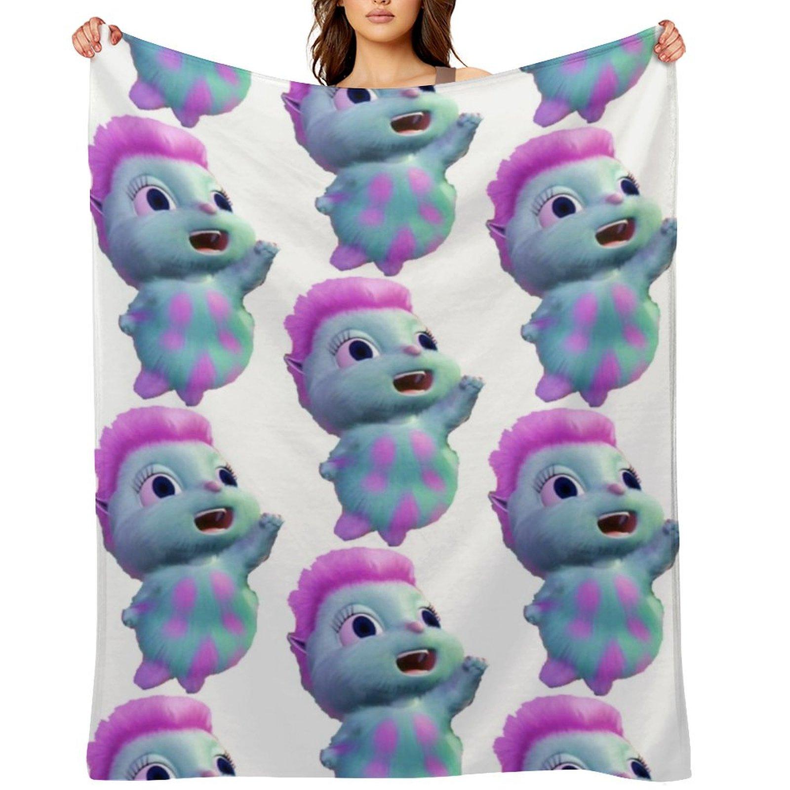 Bibble from Fairytopia? Throw Blanket Soft Plush Plaid Comforter For Sofa Thin Retros Blankets 30x40in