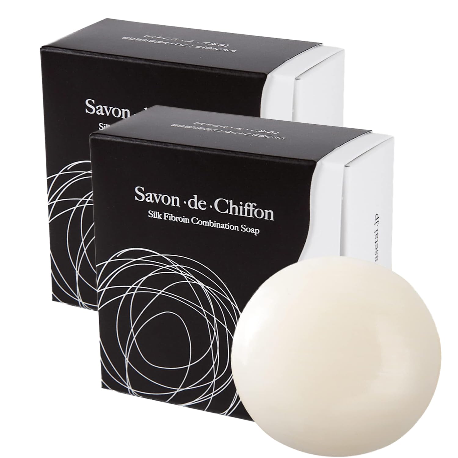 

Savon de Chiffon 80 г Набор из 2 шелковых мыл Set