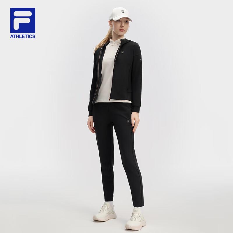 FILA Women s Knit Hooded Athletic Jacket S