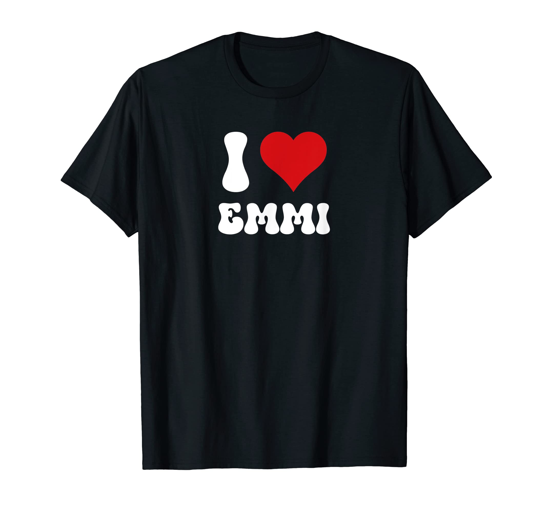

I Love Emmi I Love Emmi Day Valentine s T-Shirt чёрный