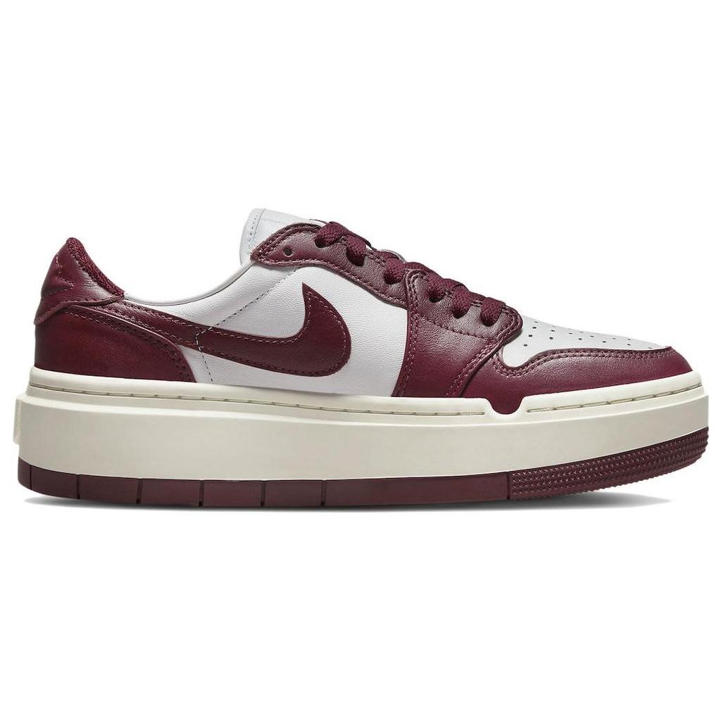 Air Jordan 1 Elevate Low Dark Beetroot Women Sneakers White Sail DH7004-161