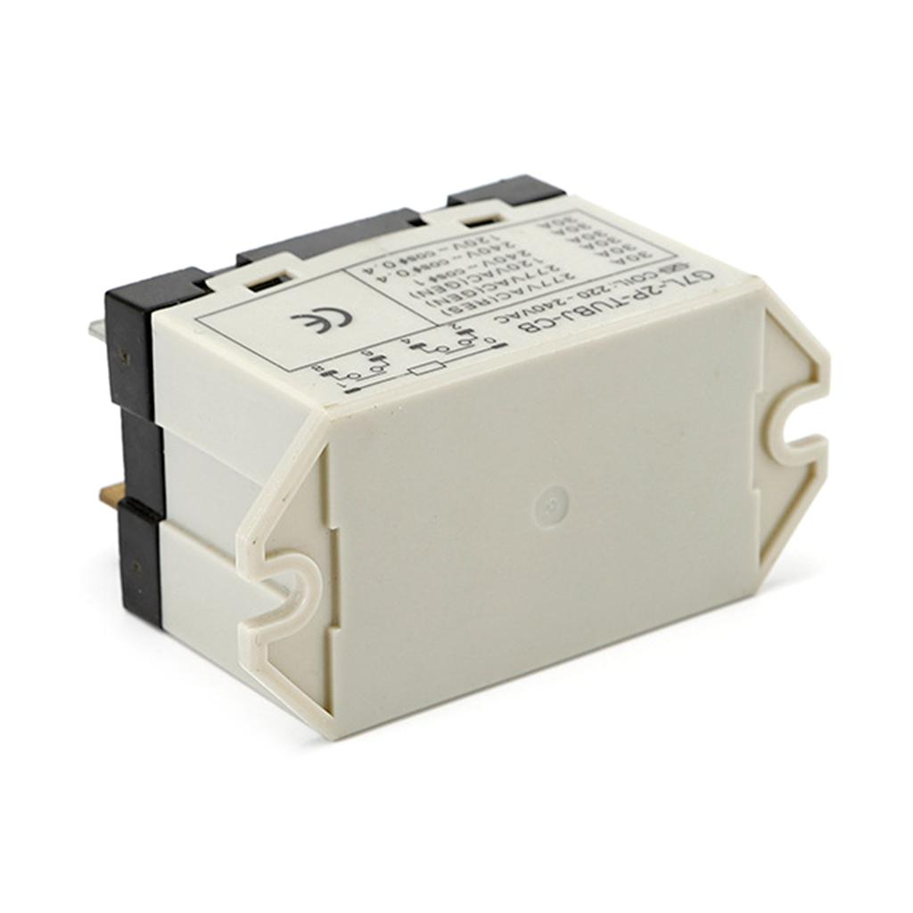 Upgrades Relay with Test Button Quick Connect Terminals Flame Resistant for HVAC Industrial Machinery & Lighting Control